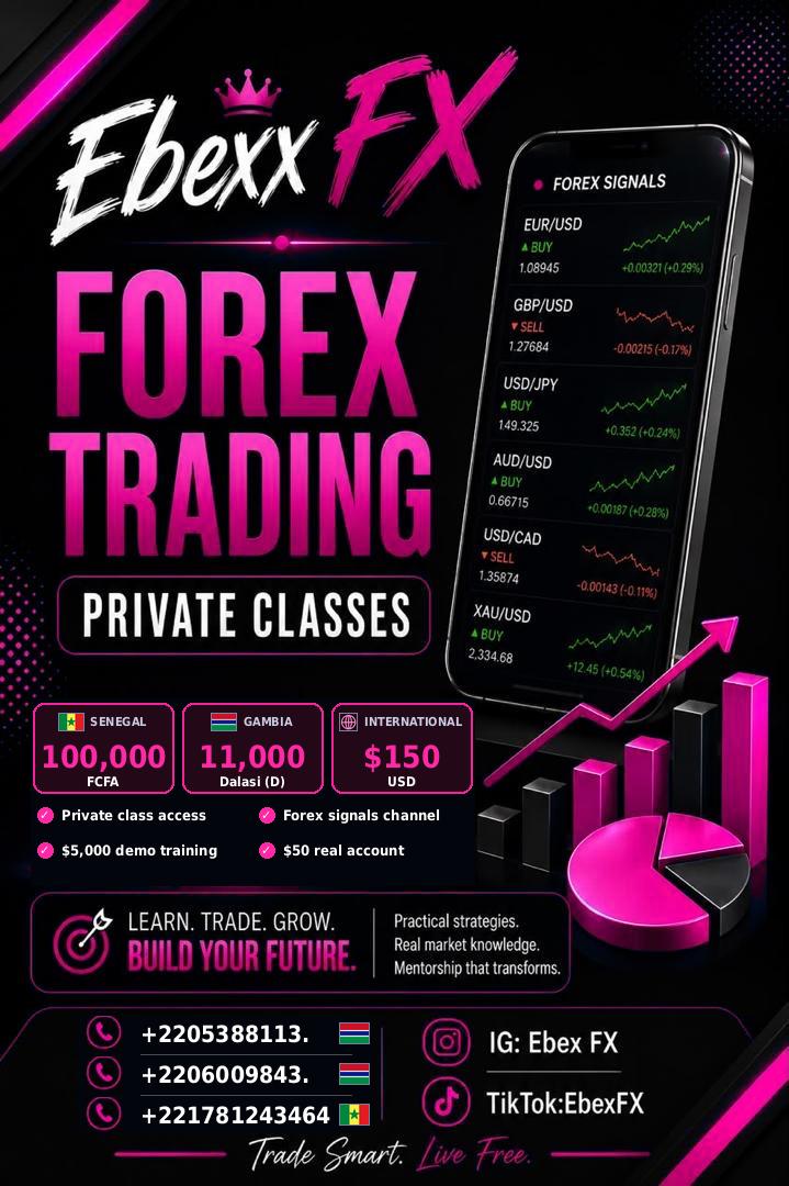 Ebexx FX — Classes Privées de Trading Forex